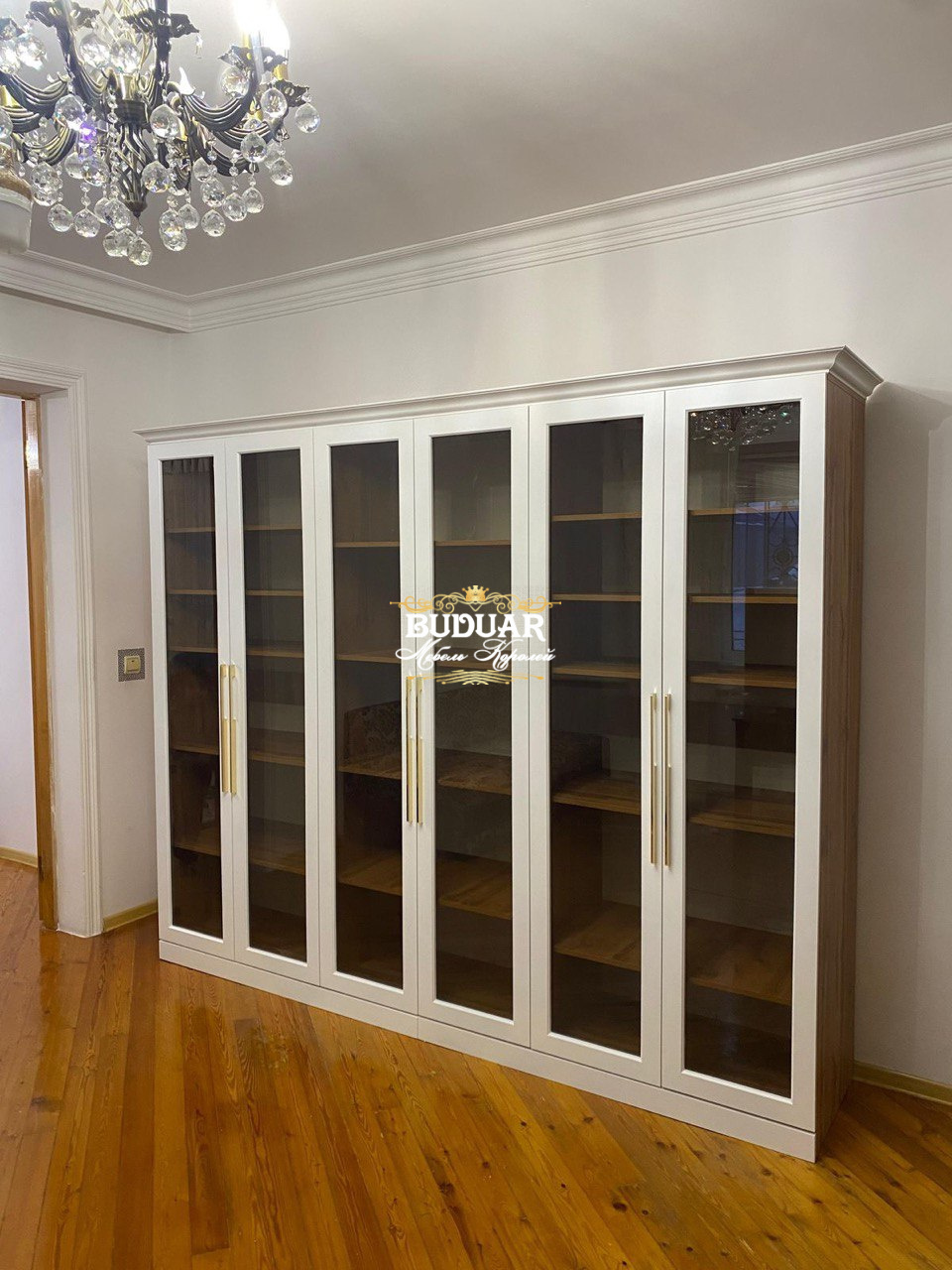 Шкаф Книжный 6 дв. 270 см