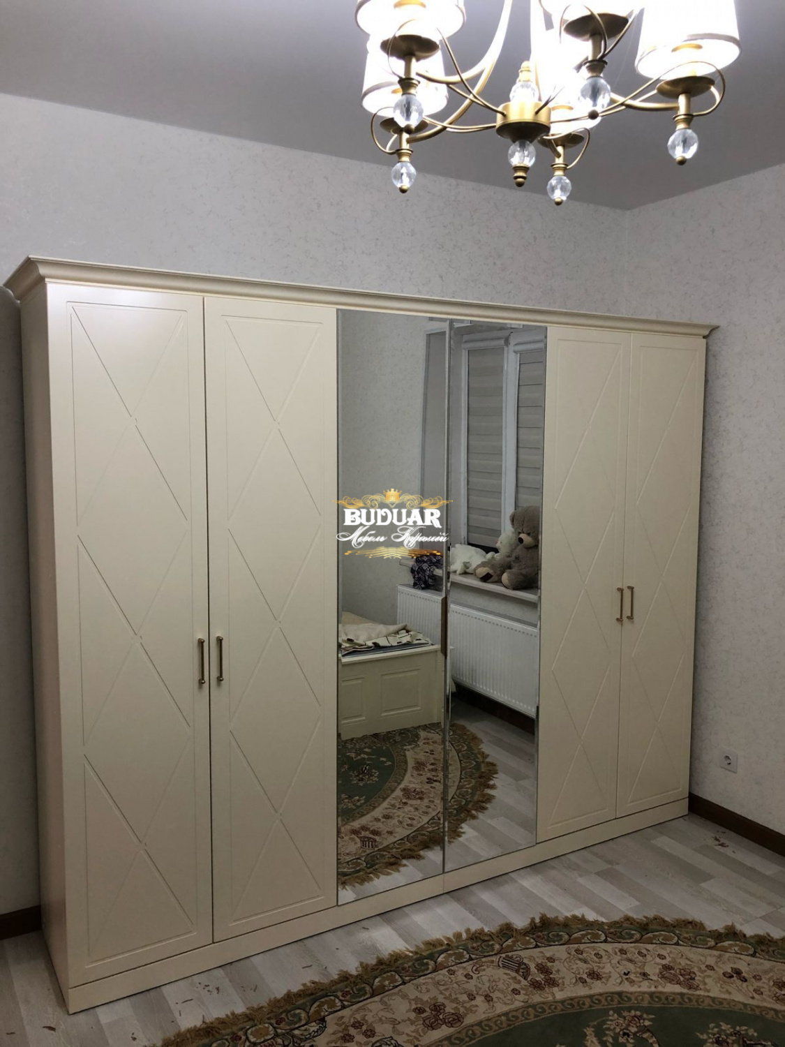 Шкаф распашной Сицилия 6 дв. 270 см
